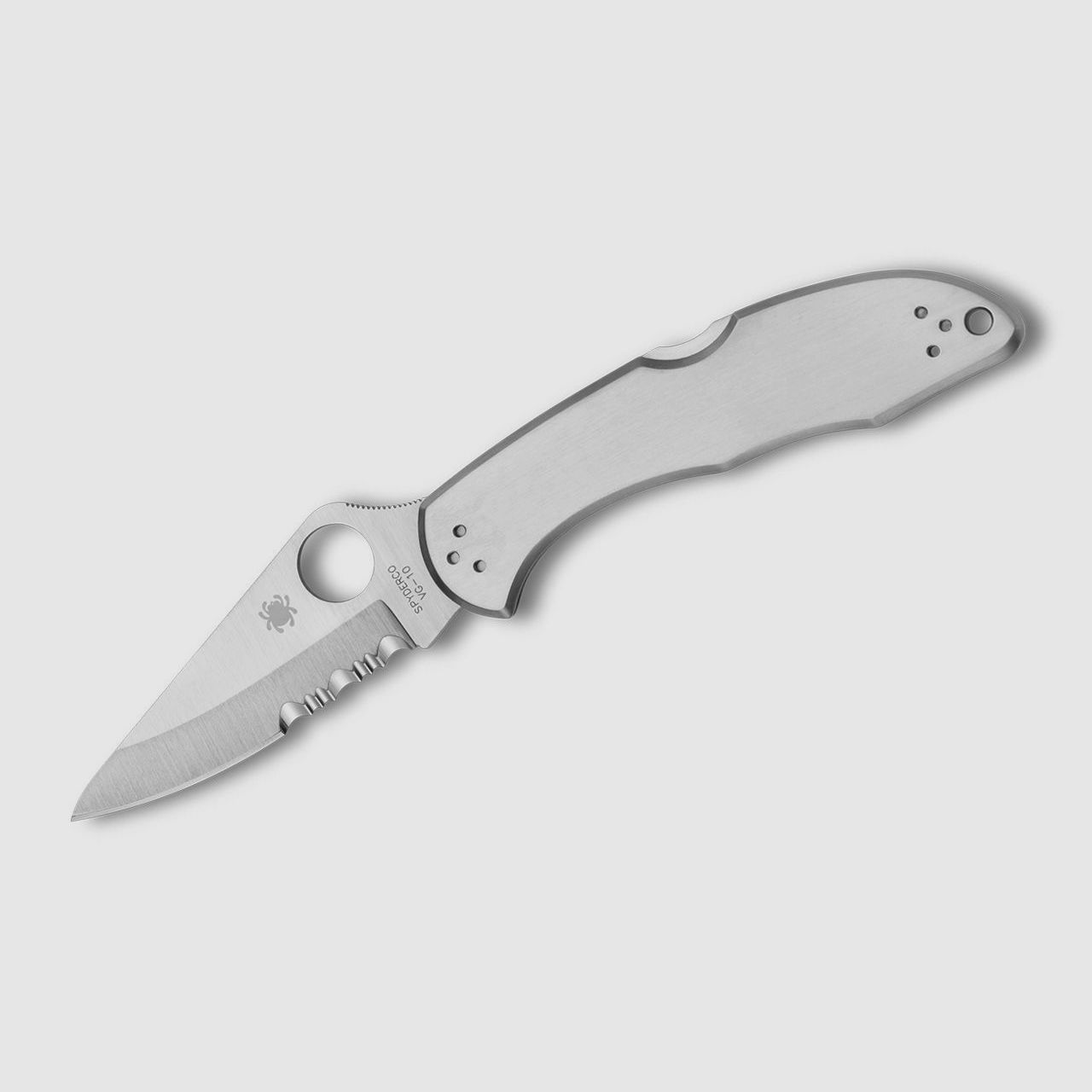 Taschenmesser Delica 4 Stainless Steel Combination