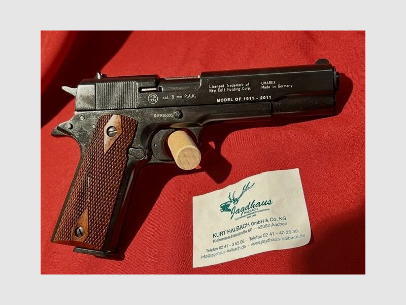 Commissione Gas. COLT 1911 Jub.100Anni 9mm P.A.K