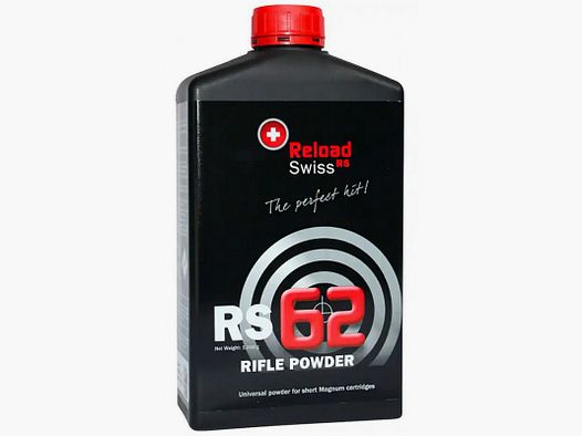 RELOAD SWISS RS 62 NC POLVERE DA RICARICA 1,0 KG