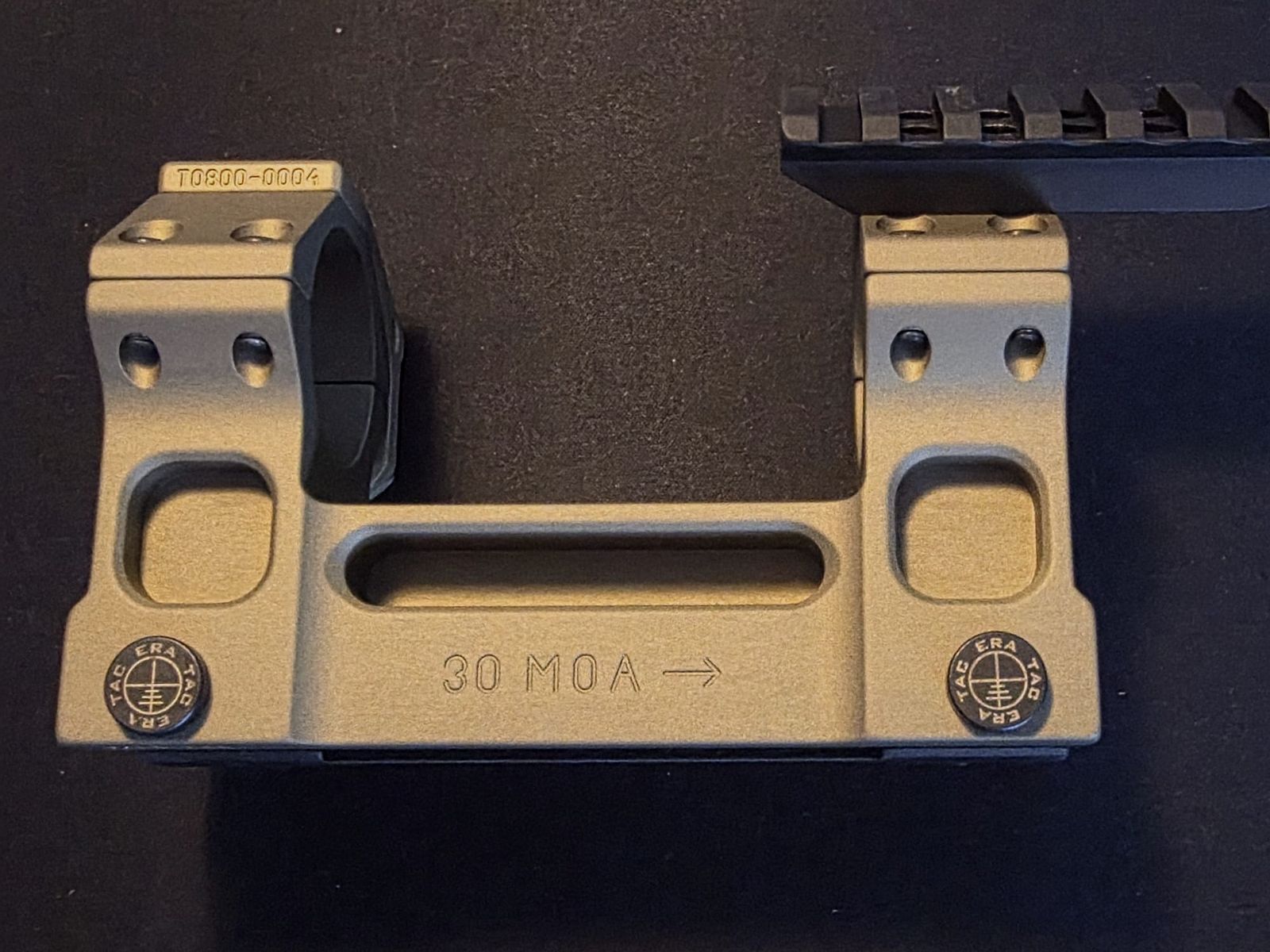 Eratac Blockmontage 30MOA RAL8000