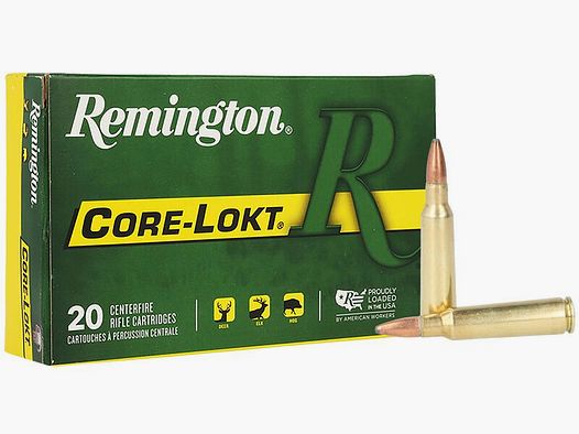 Remington Core-Lokt .250 Savage 100GR PSP 20 Patronen