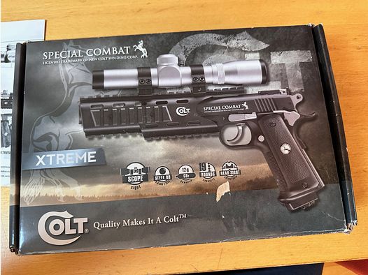 Colt Special Combat Xtreme (CO2-Lizenznachbau mit “Colt”-Originalmarkings)