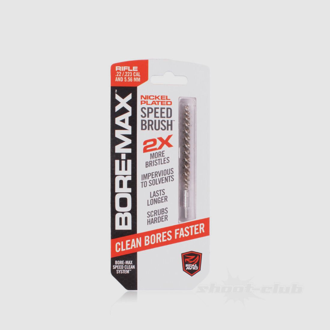 Real Avid Bore-Max Speed Brush .22/.223
