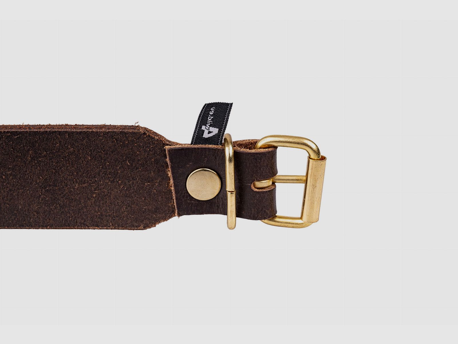 Collare da traccia in pelle 38 mm 38–44 cm, immagine 7 di 8