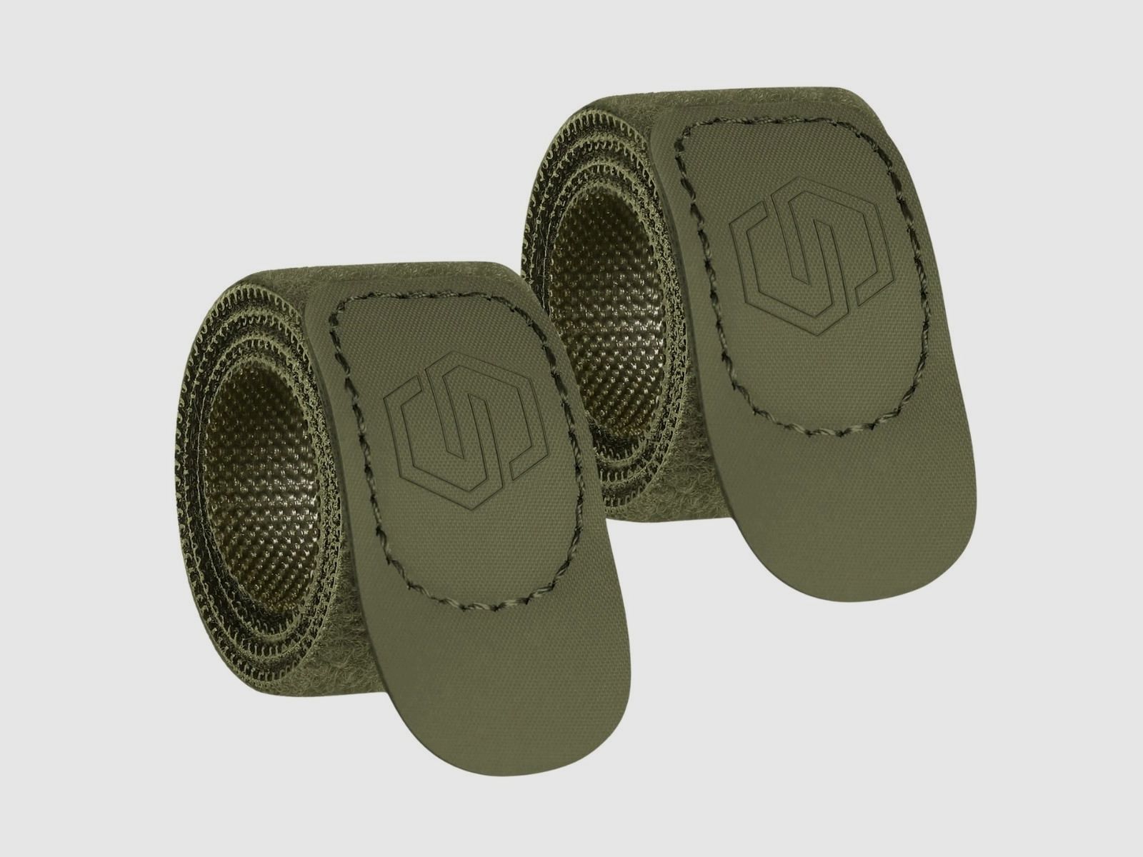 Savior – Sangle de fixation / bande auto-agrippante – Hook & Loop Strap 1" – lot de 2 – Vert – STRAP-RIF1-2P-OG, image 1 sur 4