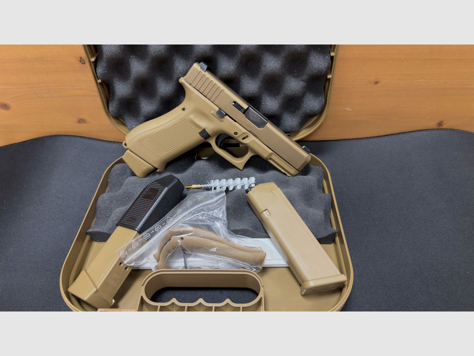 Glock 19X Coyote 9x19 - Komplettpaket