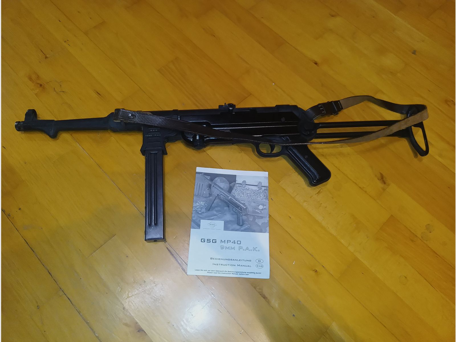 GSG MP 40 Maschinenpistole 40 9mm PAK MP4