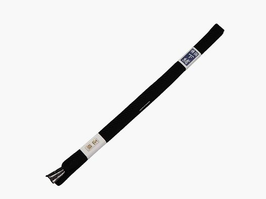 Sazanami Jedwab Sageo Japonia Czarny dla Katana