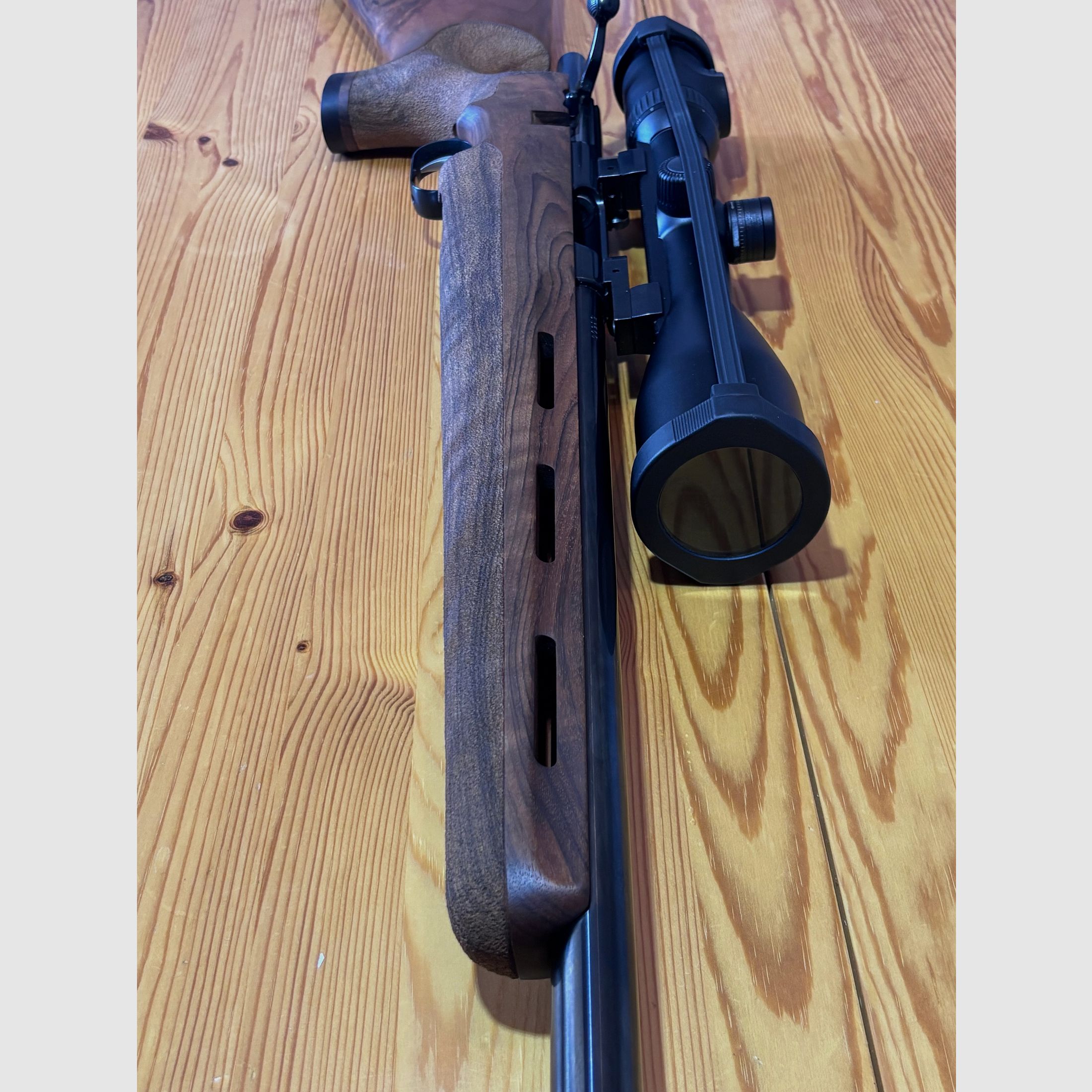 Weihrauch HW 66 Jagdmatch .222 Rem – Neuwertig / Erst 400 Schuss / Mündungsgewinde / Matchabzug
