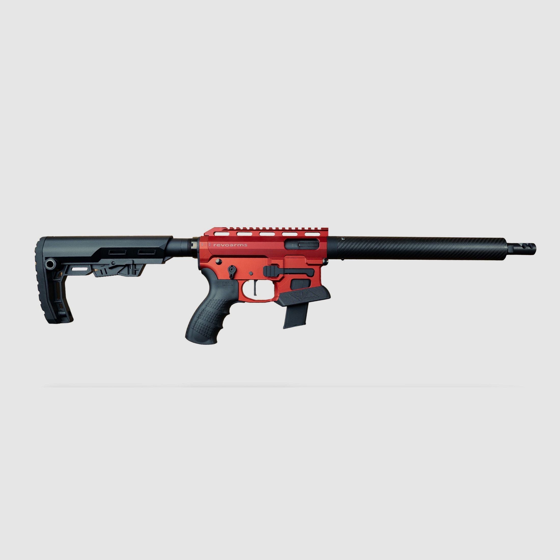 Selbstladebüchse REVO ARMS AR9 COMPETITION / 12" – 9x19mm, Bild 2 von 2
