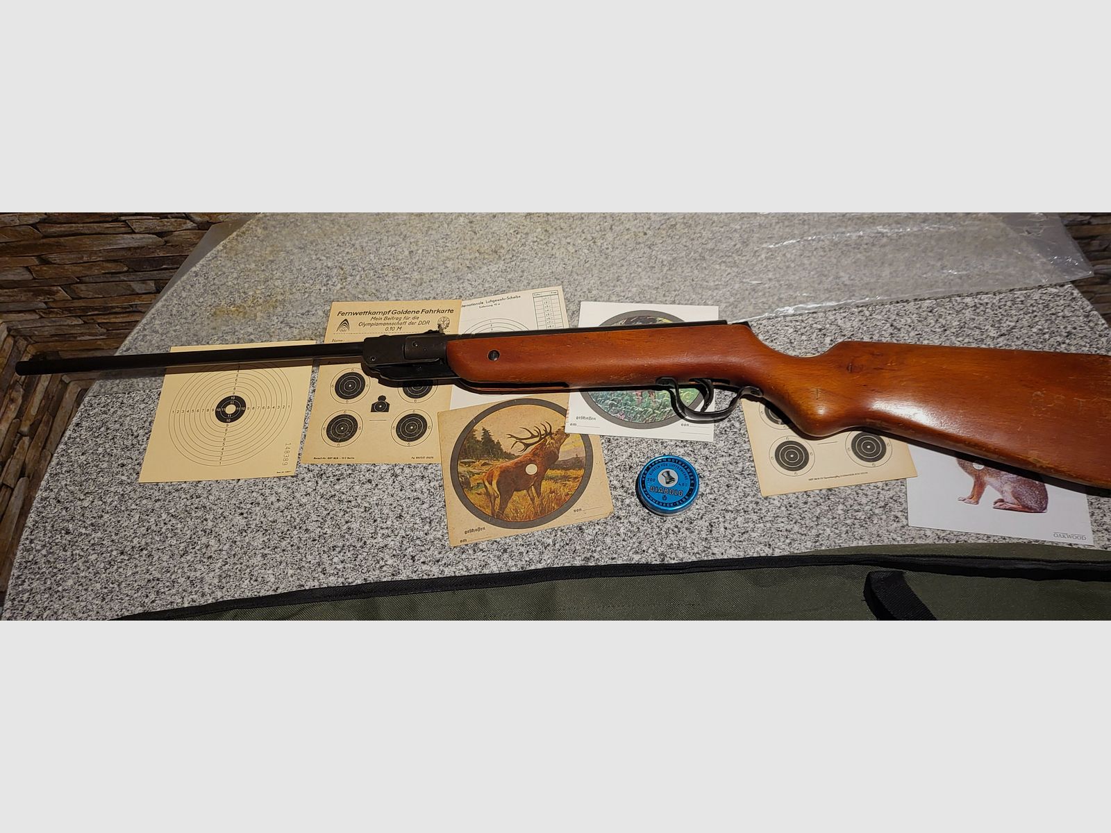 Luftgewehr Haenel Knicker Modell 300