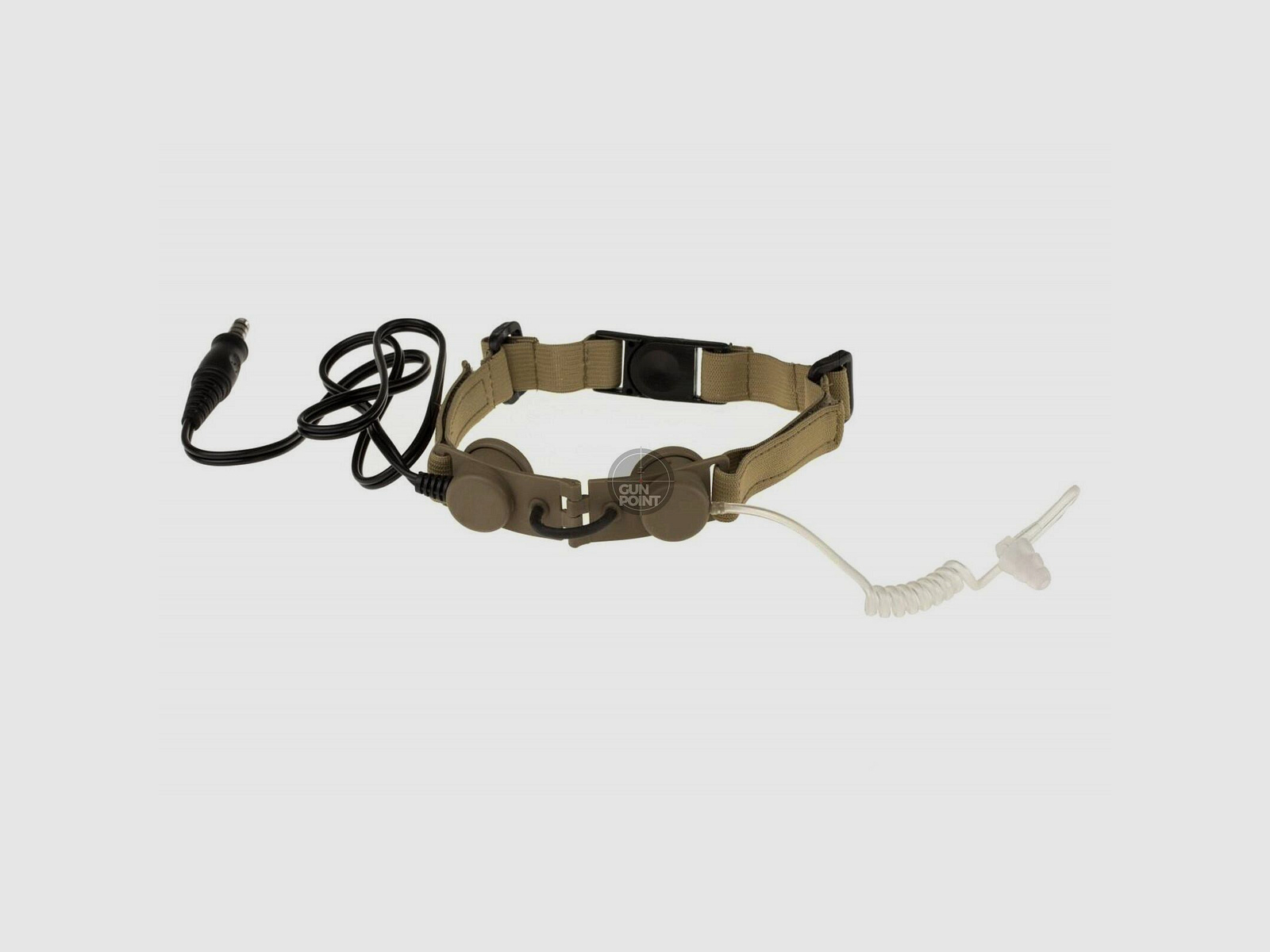 Z-Tactical Tactical Throat Mic-Dark Earth