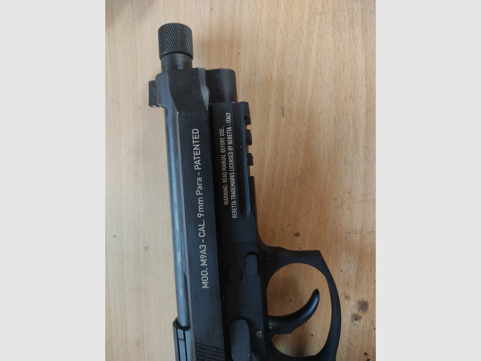 Airsoft Beretta m9a3 GBB 6mm Vollmetall lizenziert 