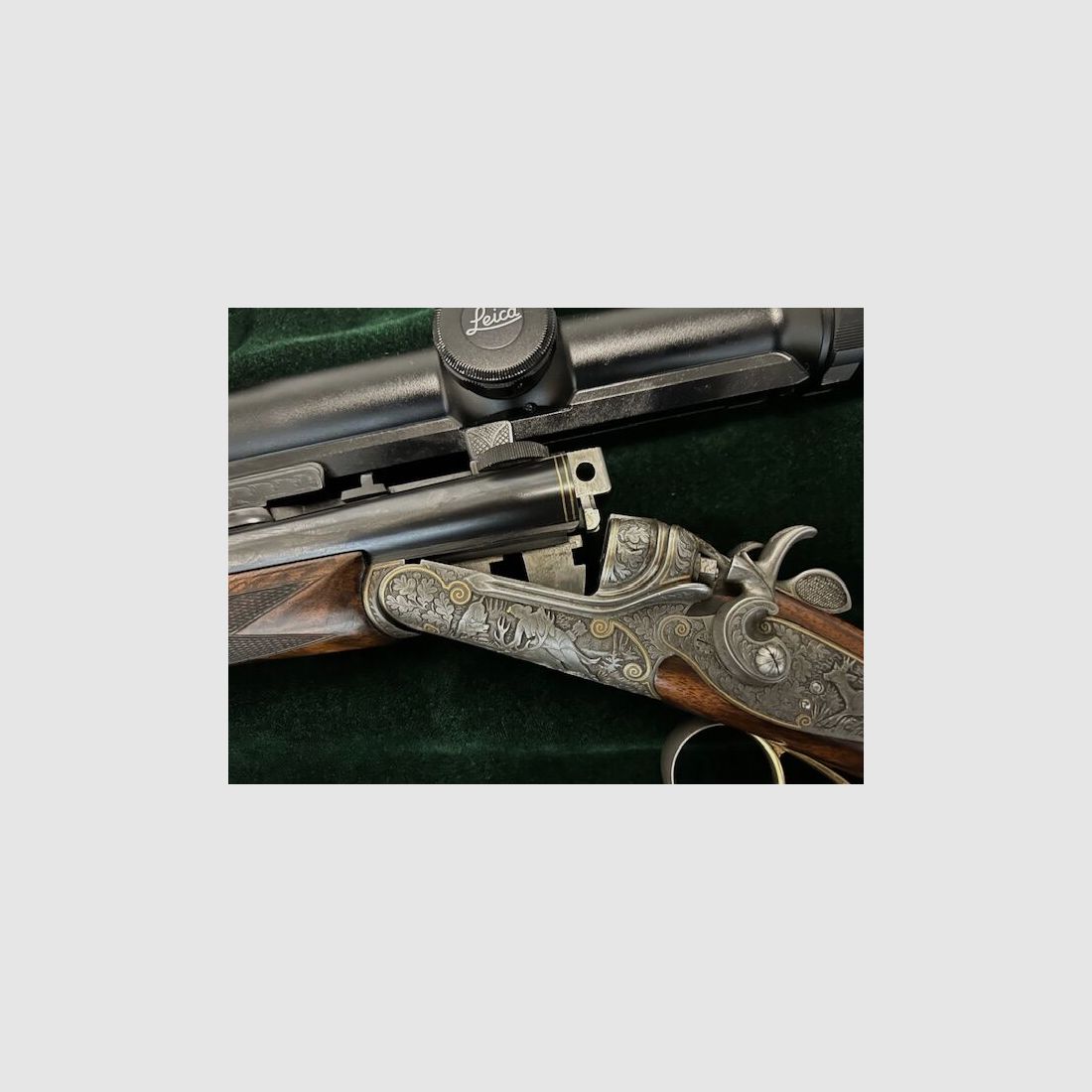 Ferlach Juch rifle de doble cañón