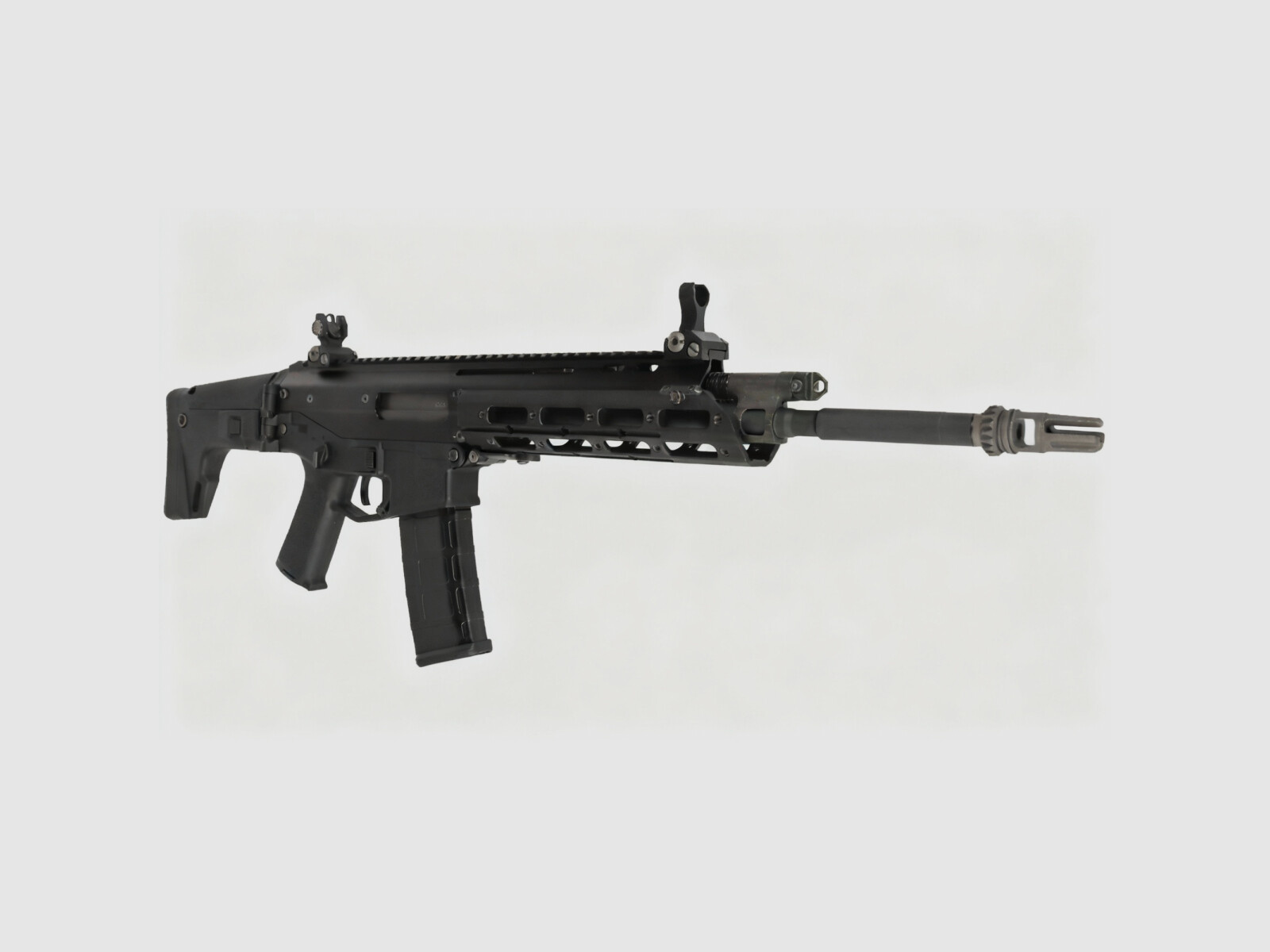 MSK GBR open bolt M4 stock tube in black - WE -F-