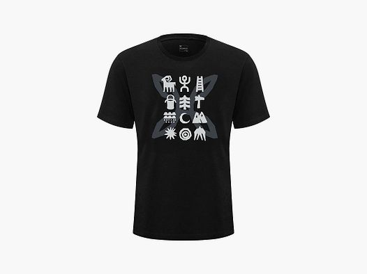 T-SHIRT – MONTURA – ROCK PAINTING Czarny
