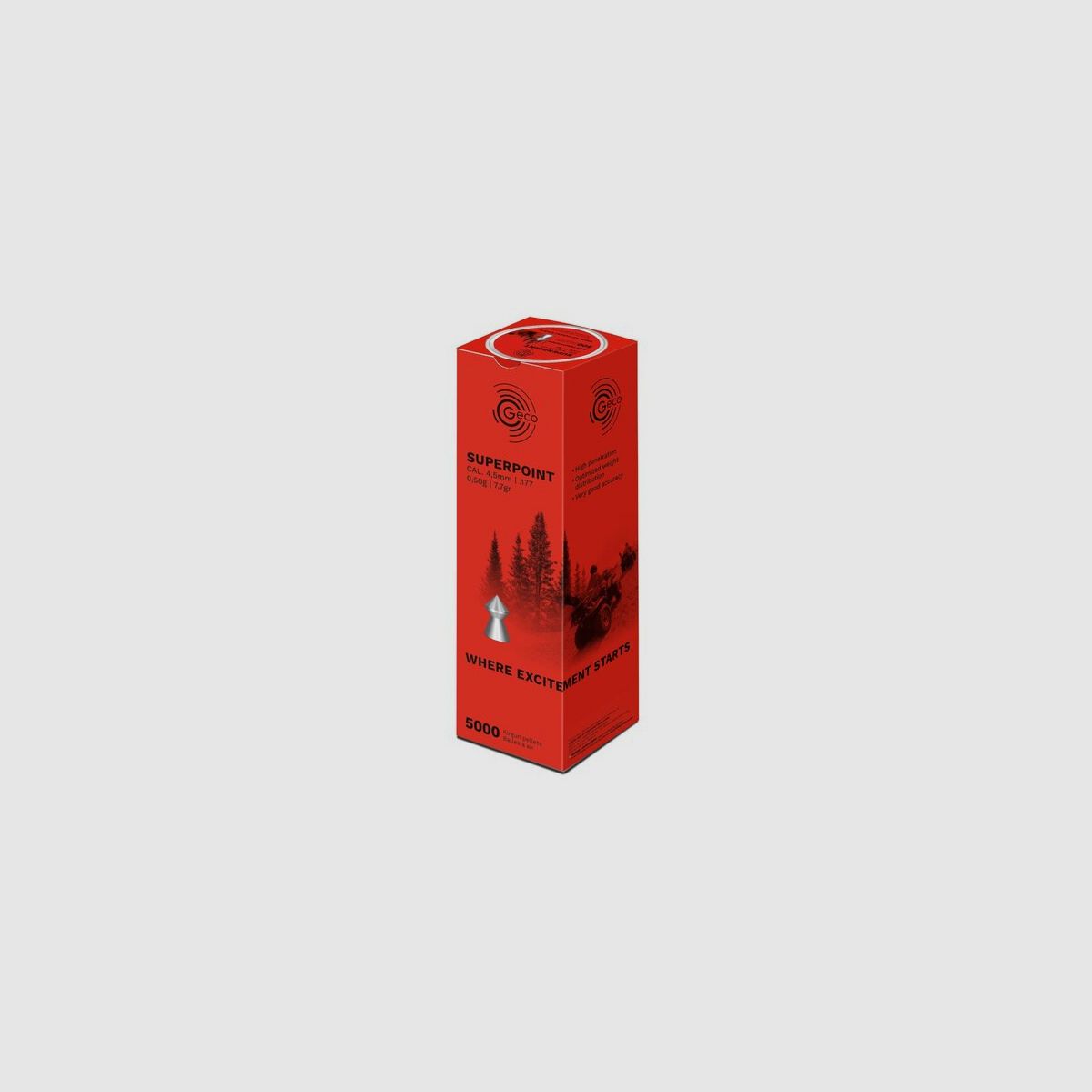 GECO Superpoint 4,5mm 0,50g 500er