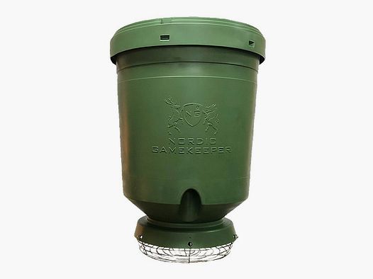 Dispenser di mangime completo da 125 litri con FeedCon