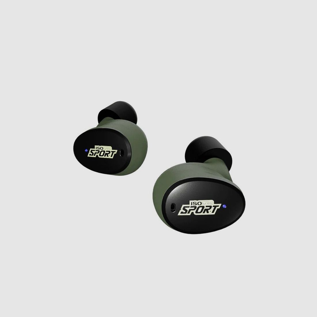 ISOtunes ISOTUNES Caliber tapones para los oídos electrónicos | verde