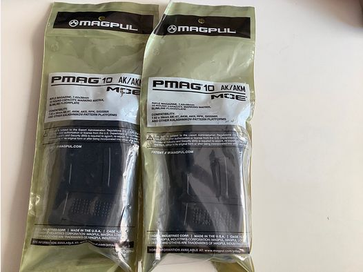 PMAG 10 AK/AKM Magazine (2 Stück) 7,62x39 AK47