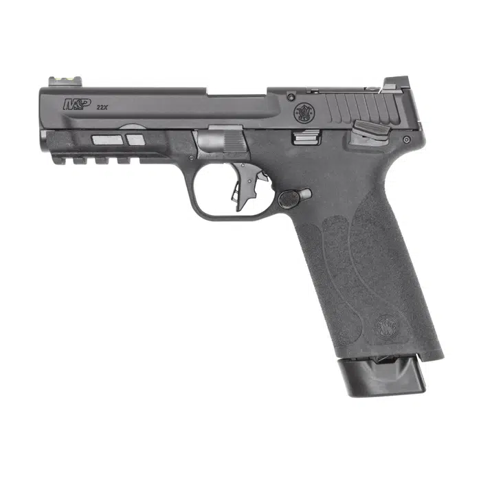 Pistola S&W M&P22X, lista para ópticas, FO-mira, 4.1″
