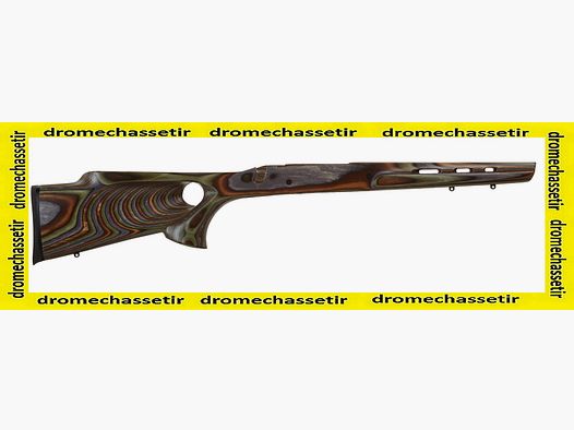 Schaft Varmint Daumenloch Savage AXIS kurze Aktion Camo Wald
