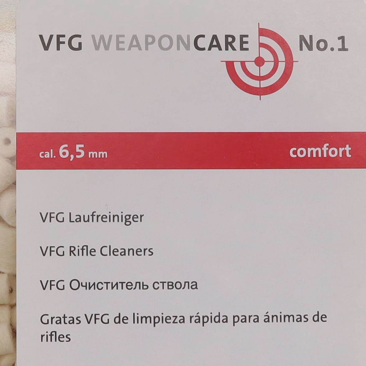 Limpiador de carrera VFG ''Comfort'' - 6,5mm (500ud.)