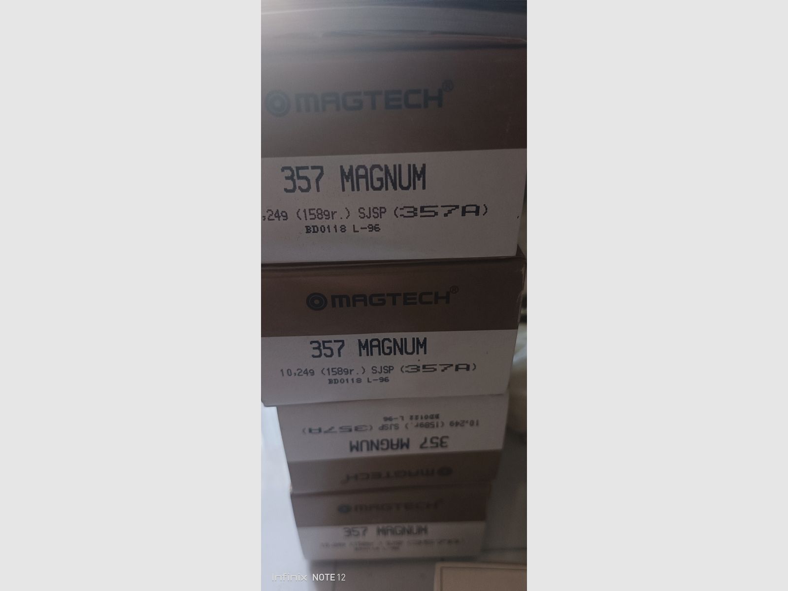 Revolver Smith & Wesson 6" Lauf 