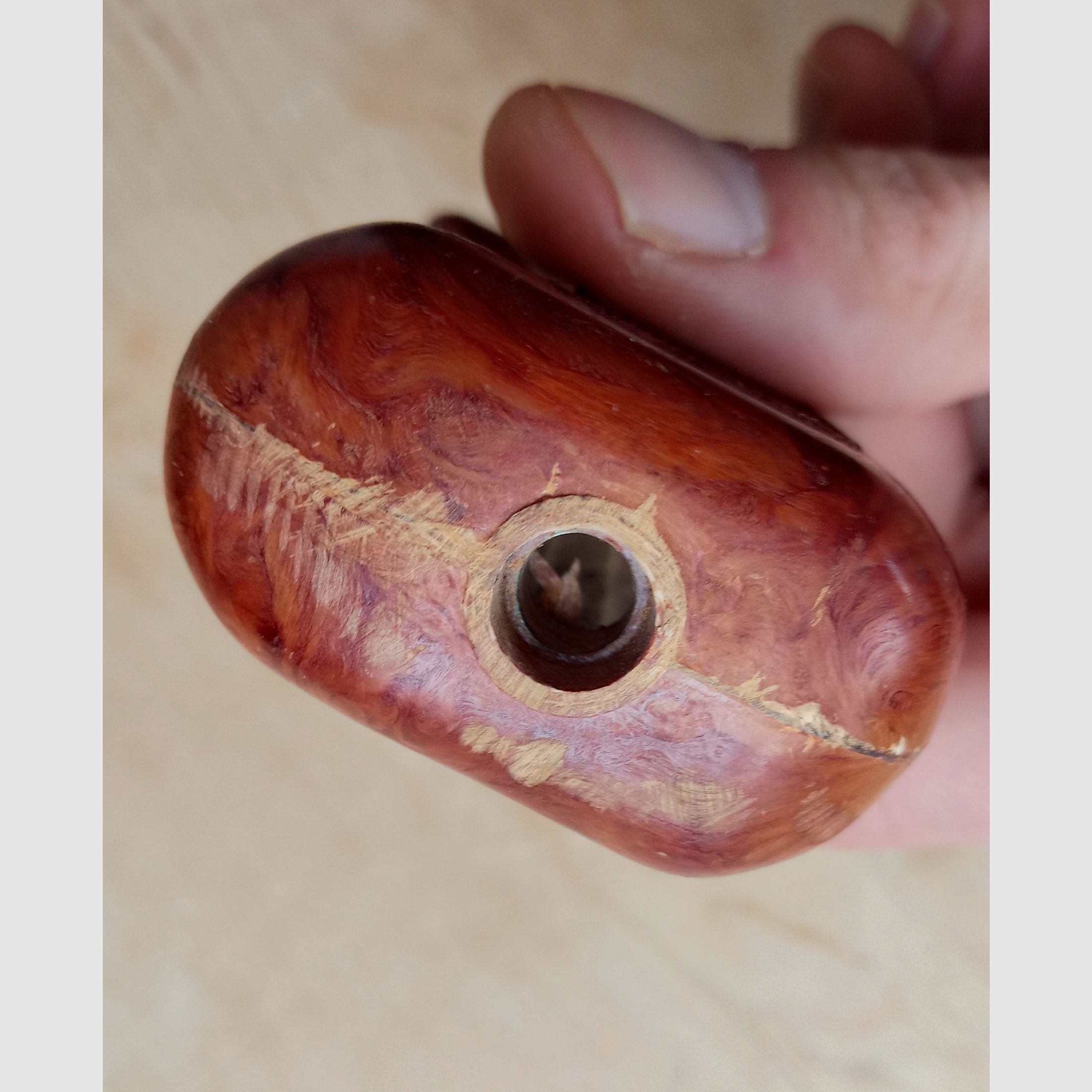 PKM / RPK impugnatura in AG4 fibra di vetro Bakelite, probabilmente russa o bulgara / adatta anche per AK e cloni.