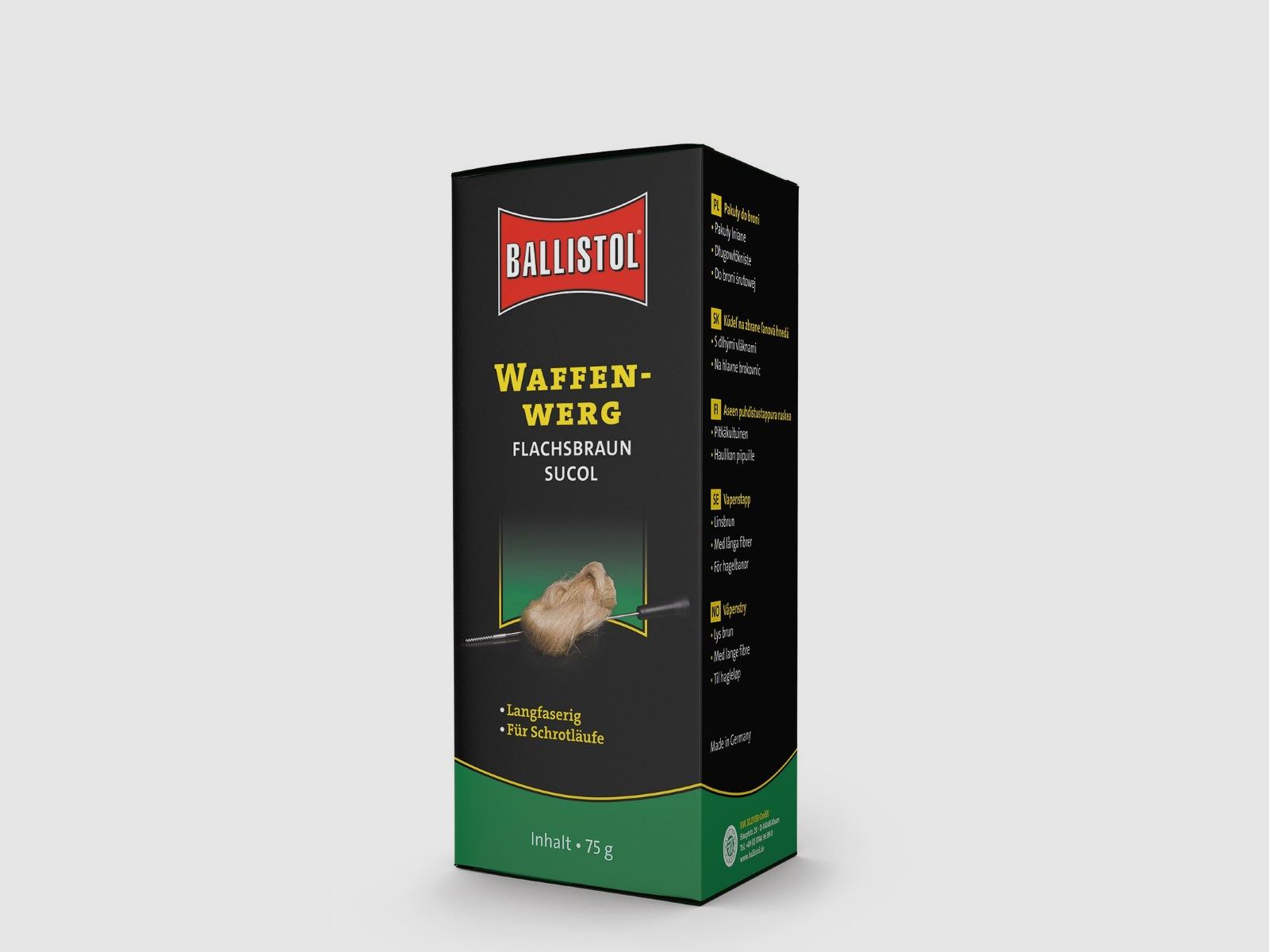 Ballistol Sucol Waffenwerg Hanf