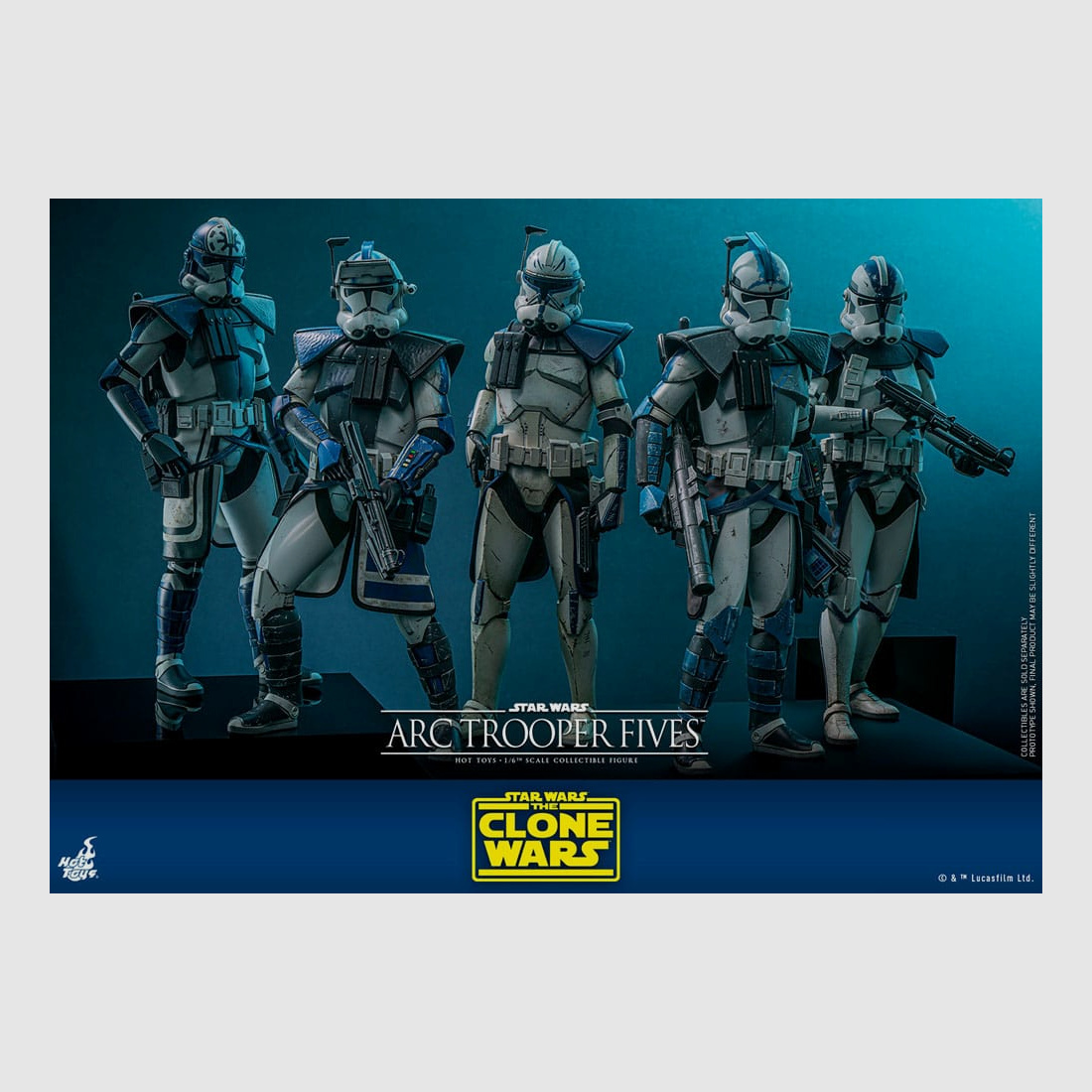 Star Wars: The Clone Wars Actionfigur 1/6 Arc Trooper Fives 30 cm | 43245