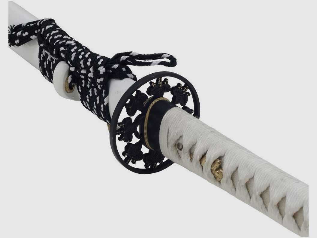Samuraischwert John Lee Shiro weißes Katana Schwert