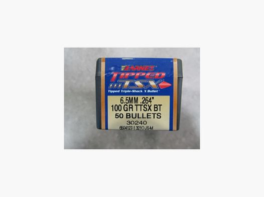 BARNES BALAS TTSX CAL 6,5MM GR 100