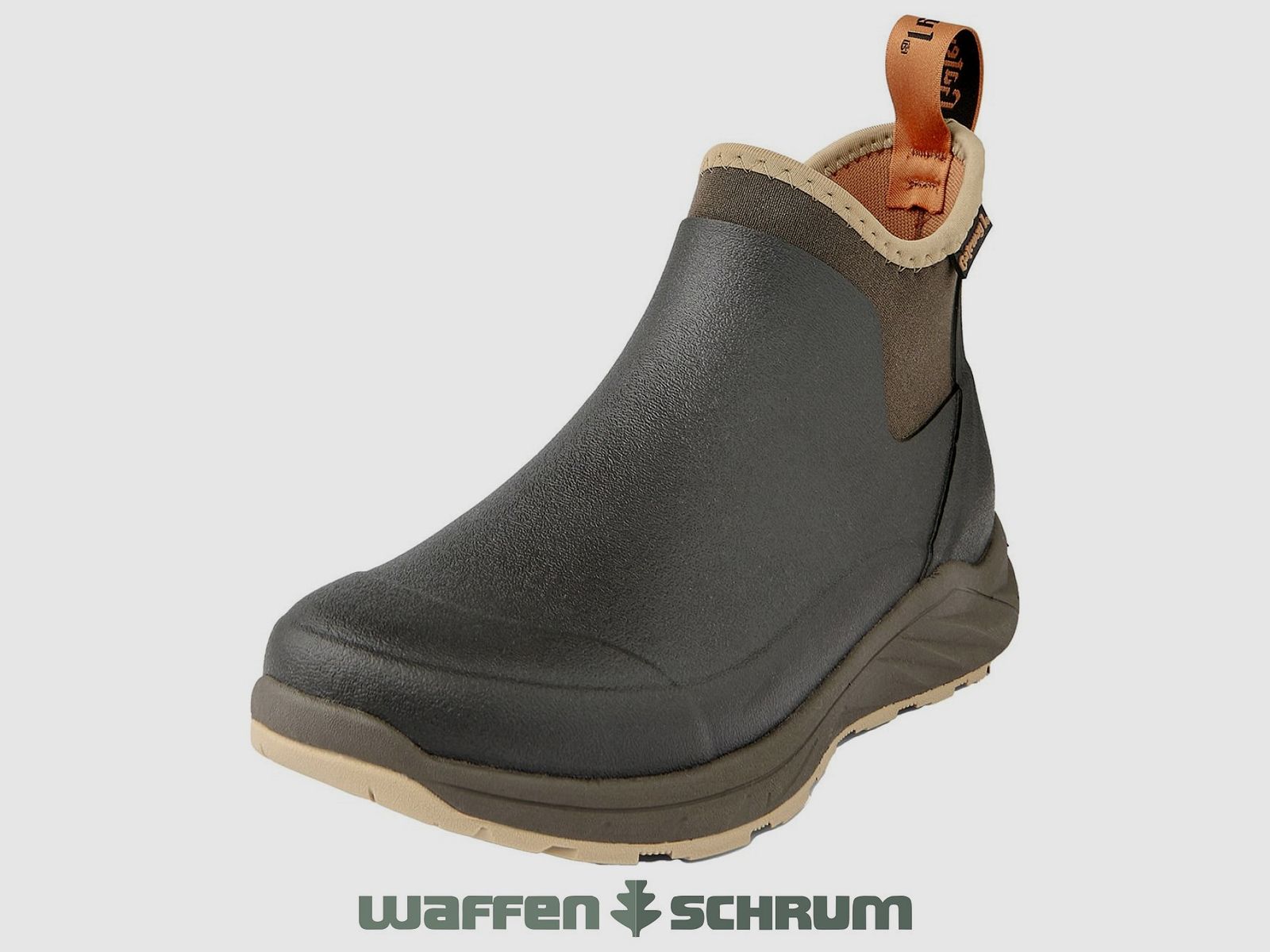 Gateway Kurzgummistiefel Rainwalker 6''4mm Dark Brown