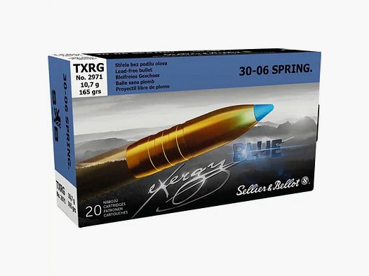 Sellier&Bellot TXRG blue 10,7g/165grs á20 .30-06Spring