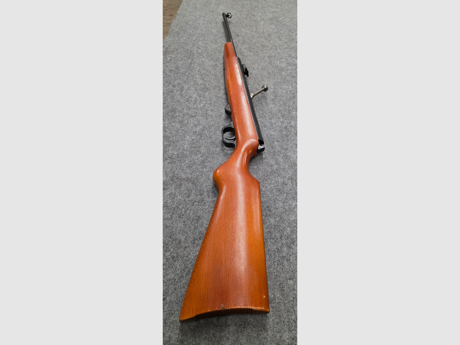 3.) Haenel Mod. 310 z delikatnym spustem w pięknym stanie, ładowacz, brak 49a