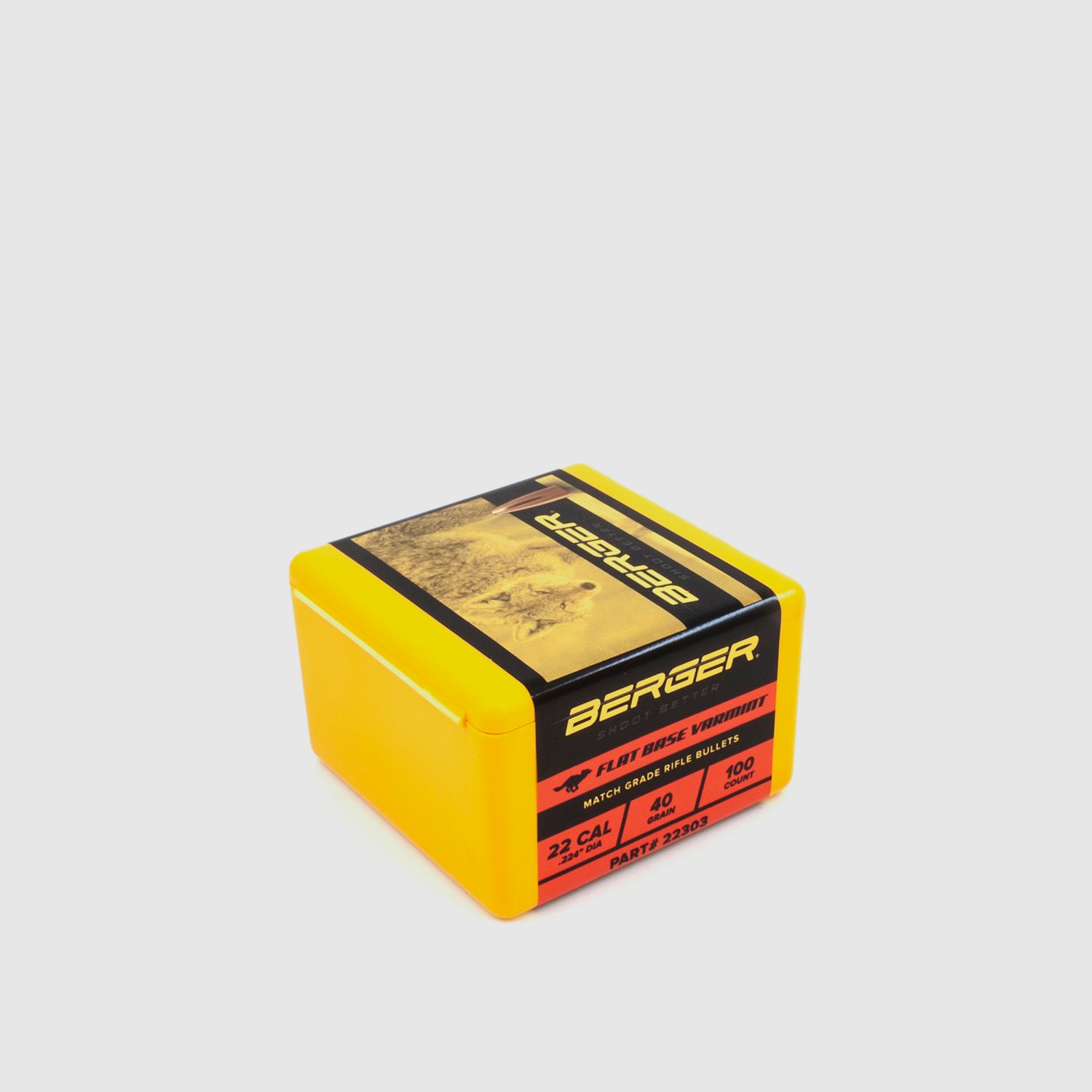 Berger Geschoss .22 FB Varmint 40GR 100 Stück