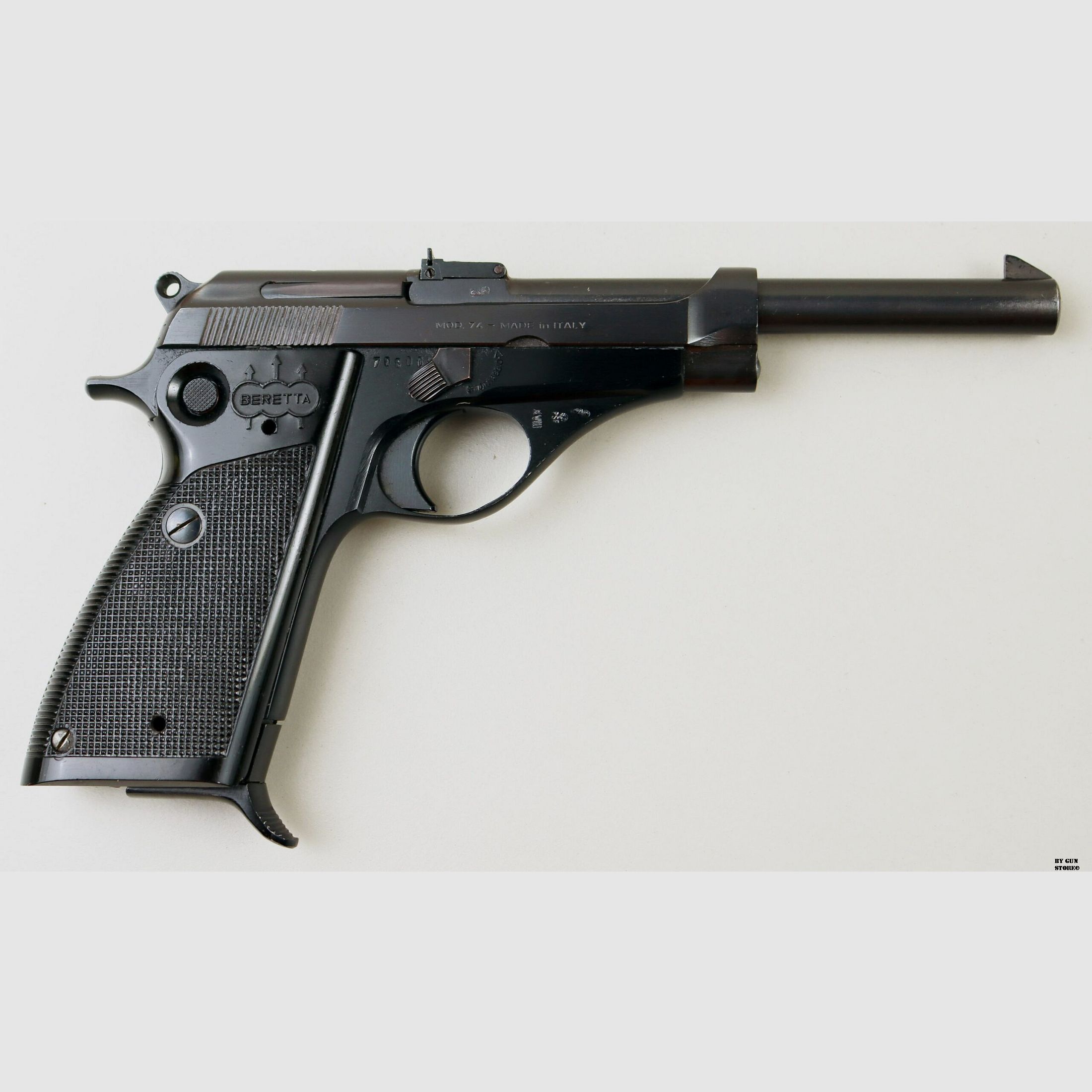 Pistola Beretta mod. 74 cal. 22 rifle largo matr. 70800, imagen 3 de 8