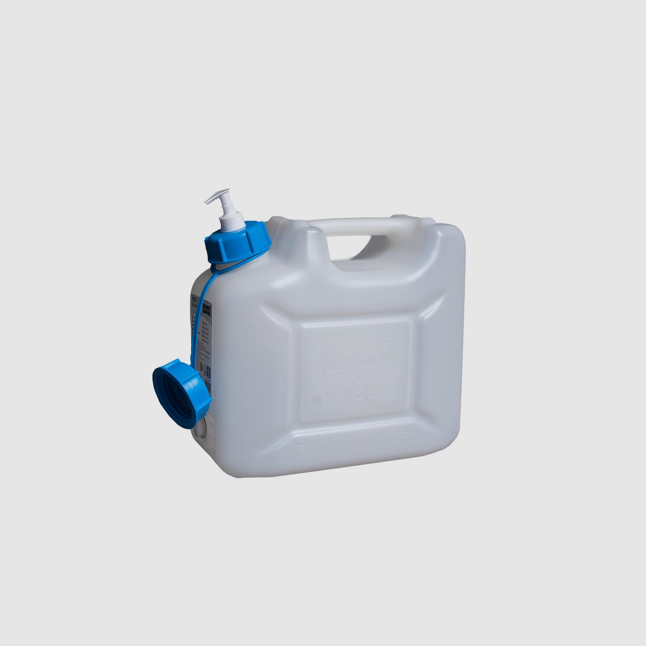 Hnersdorff Wasserkanister Profi 12 l mit Pumpspender
