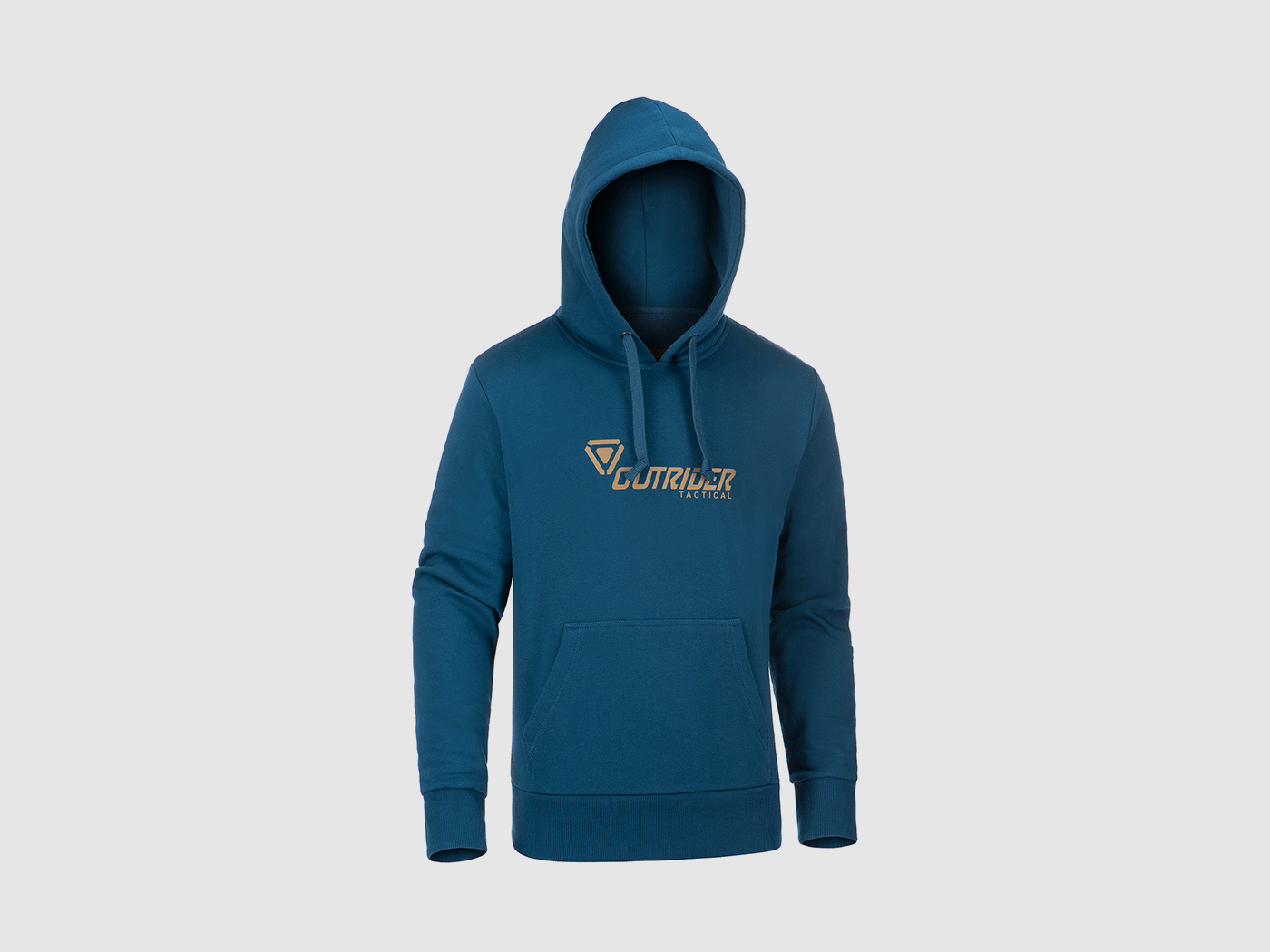 OUTRIDER TACTICAL LOGO HOODIE BLAU