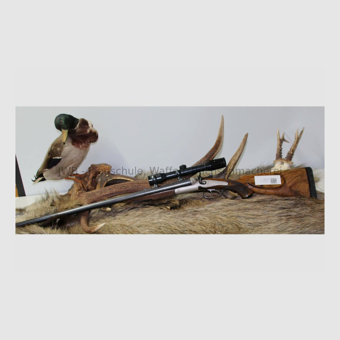 Hahnbüchsflinte Rud. Tingl Murau 16/65;.22Hornet