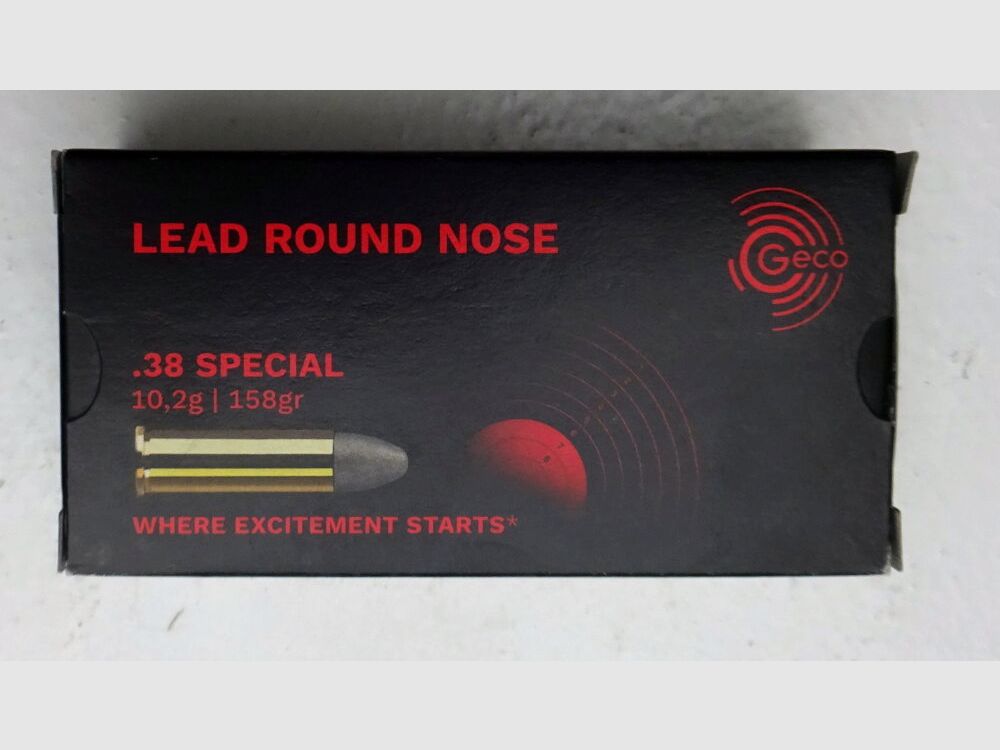 GECO 38 Spec. Lead Round Head