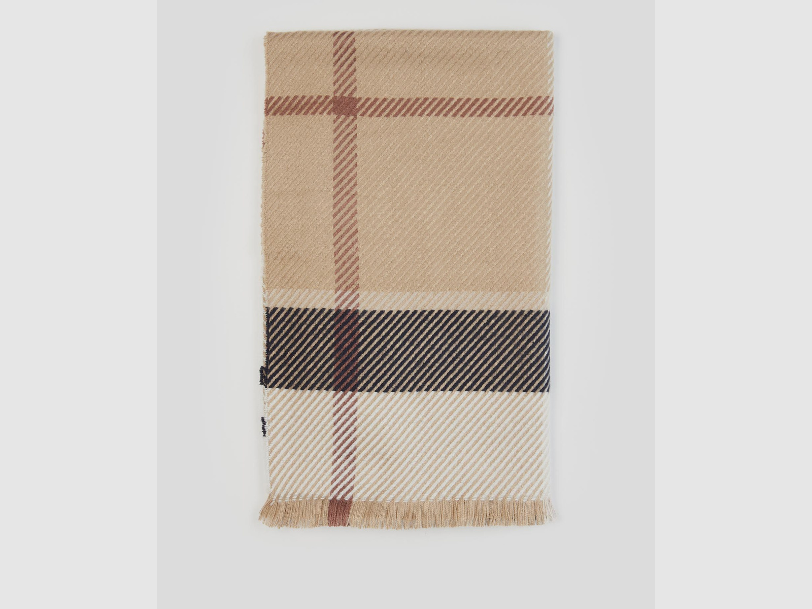 BARBOUR Blair Tartan Scarf Rosewood