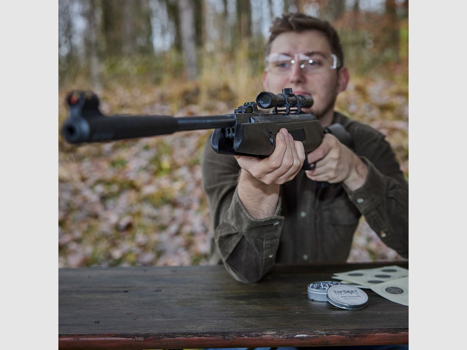 Mercury air Luftgewehr Chili Edge Set, Kal. 4,50