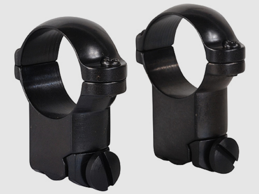 Leupold Ruger M77 Rings 25.4mm super high glossy black