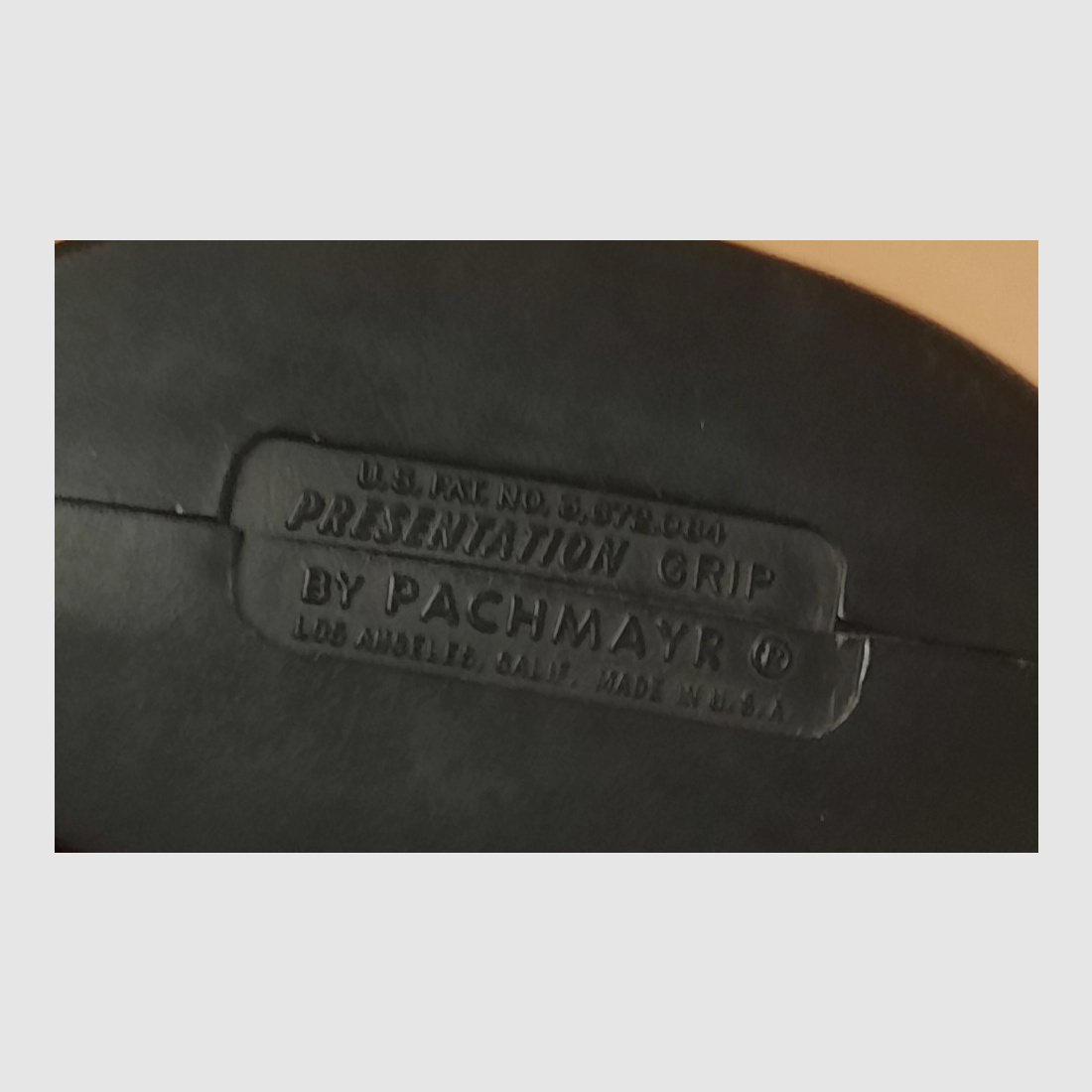 S&W Pachmayr grip panels rubber