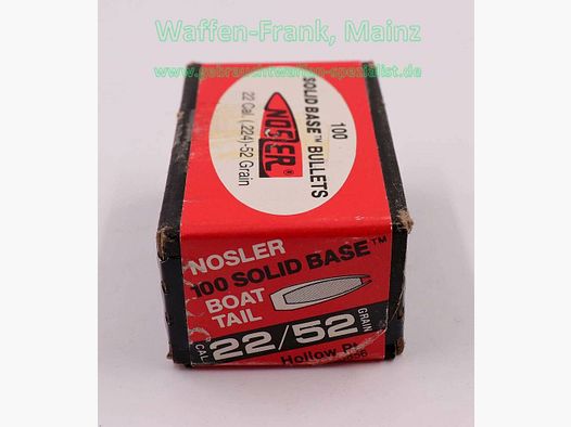 Nosler rifle bullets