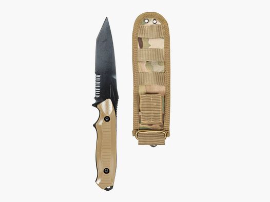 ACM TD202 Trainingsmesser mit Scheide - Tan/MC/schwarz