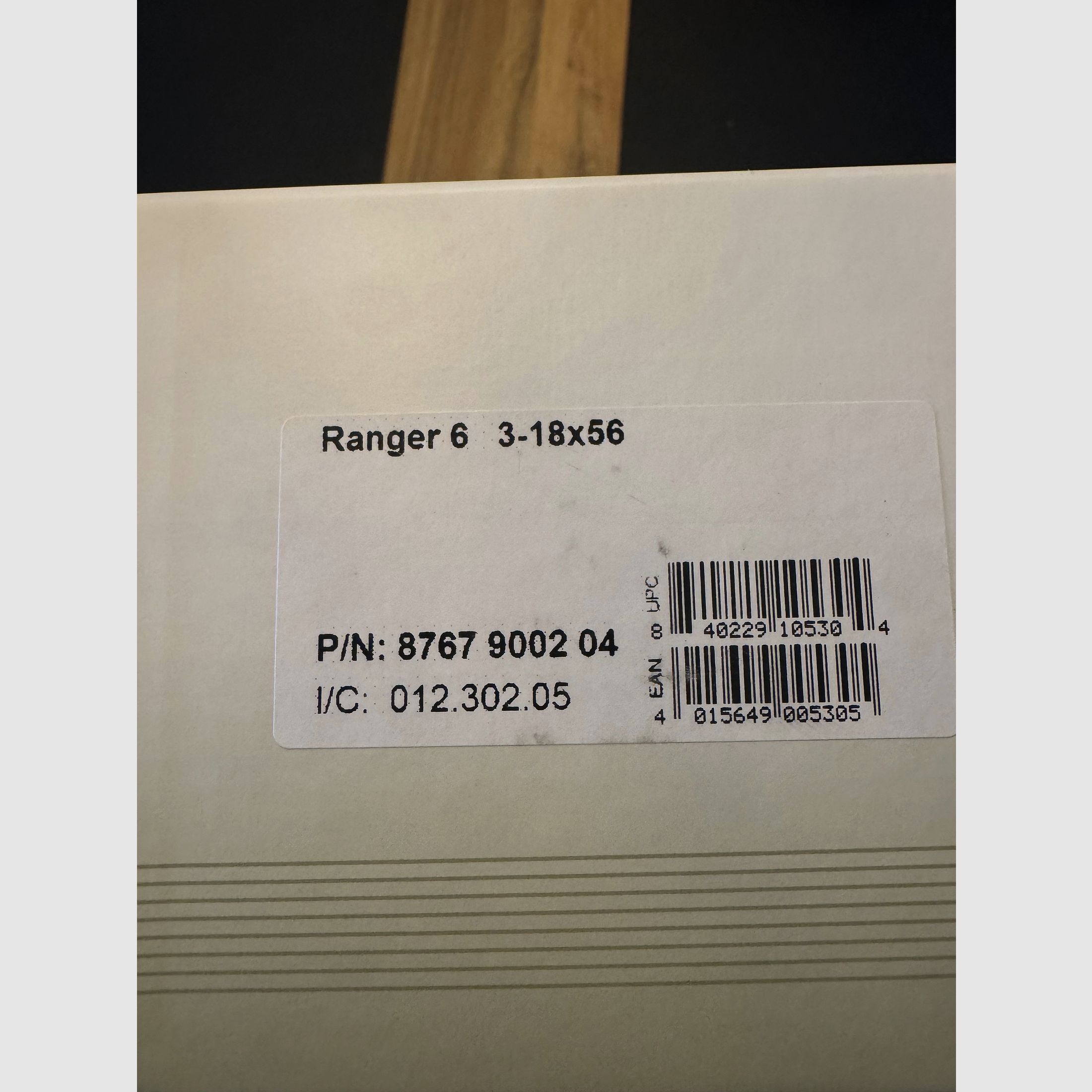 Steiner Ranger 6 3-18x56 Nie Montiert, wie neu!