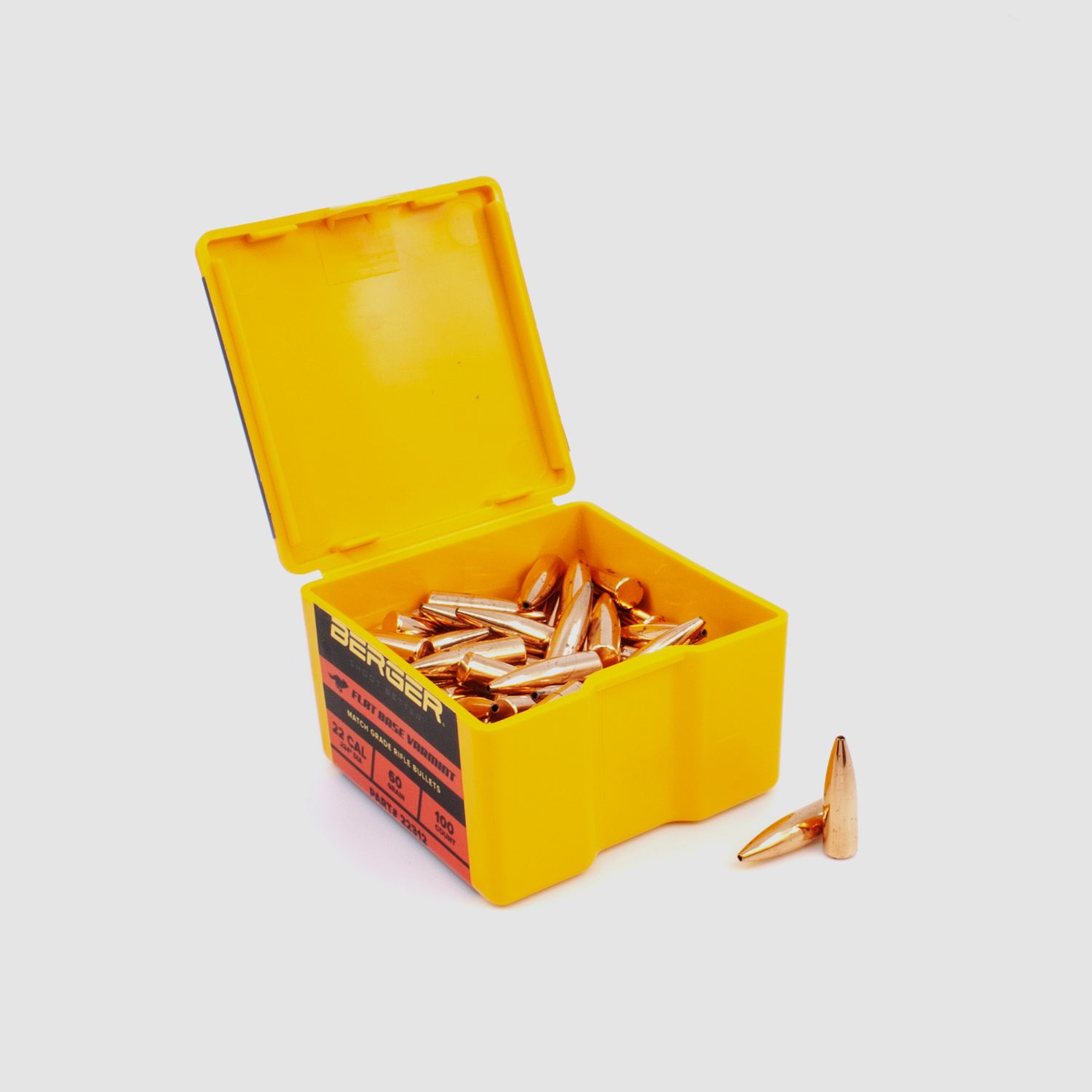 Proiettile Berger .22 FB Varmint 60GR 100 Pezzi